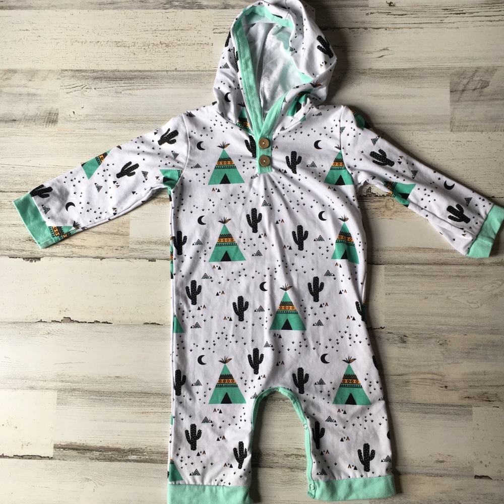 Etsy Long sleeve Cactus Jumper 12-18 Months